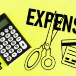Cutting expenses is shown using the text